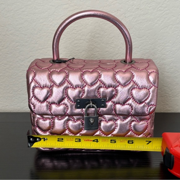 NWT Kurt Geiger Mini Brixton Heart Crossbody - Picture 10 of 12